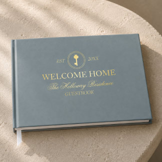 Libro De Visitas Residencia Familiar Personalizada Bienvenido a Cas