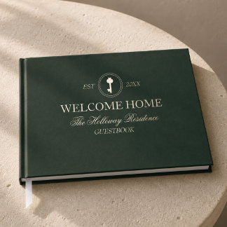Libro De Visitas Residencia Familiar Personalizada Bienvenido a Cas