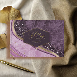 Libro De Visitas Resumen Agate Boda Mauve ID827