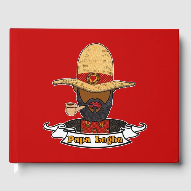 Libro De Visitas Retrato de Papa Legba (Anverso)