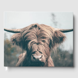 Libro De Visitas Retrato de vaca Highland