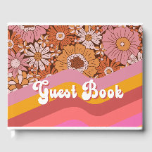 Retro Groovy Floral MOD de los 70 