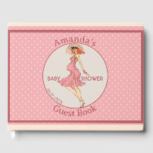 Retro Mommy Redhead Baby Shower Fiesta