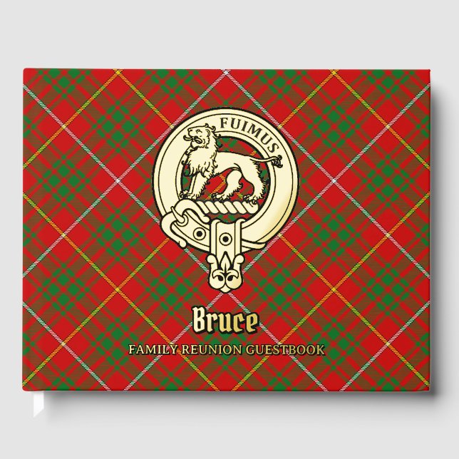 Libro De Visitas Reunión de la familia Bruce (Anverso)