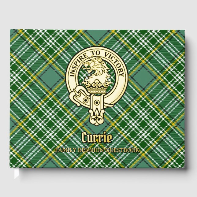 Libro De Visitas Reunión de la familia Currie (Anverso)