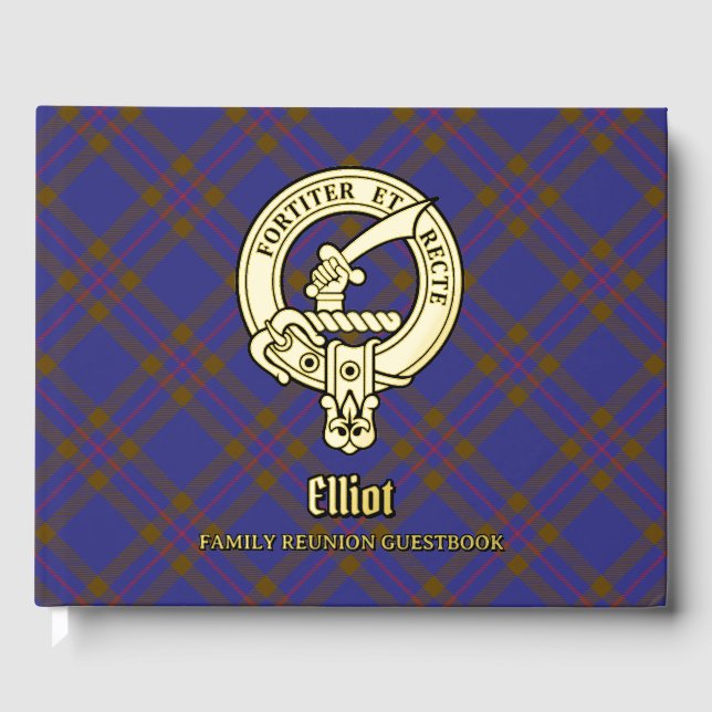 Libro De Visitas Reunión de la familia Elliot (Anverso)