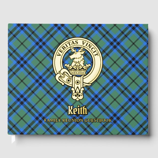 Libro De Visitas Reunión de la familia Keith (Anverso)