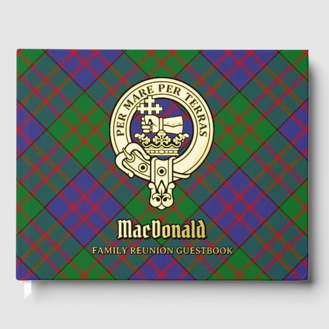 Libro De Visitas Reunión de la familia MacDonald (Anverso)