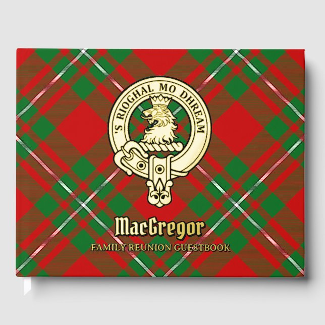 Libro De Visitas Reunión de la familia MacGregor (Anverso)