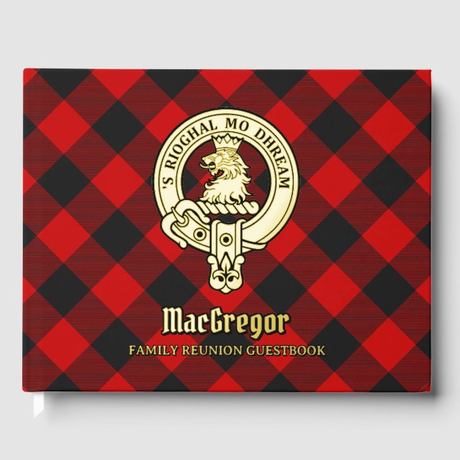 Libro De Visitas Reunión de la familia MacGregor (Anverso)