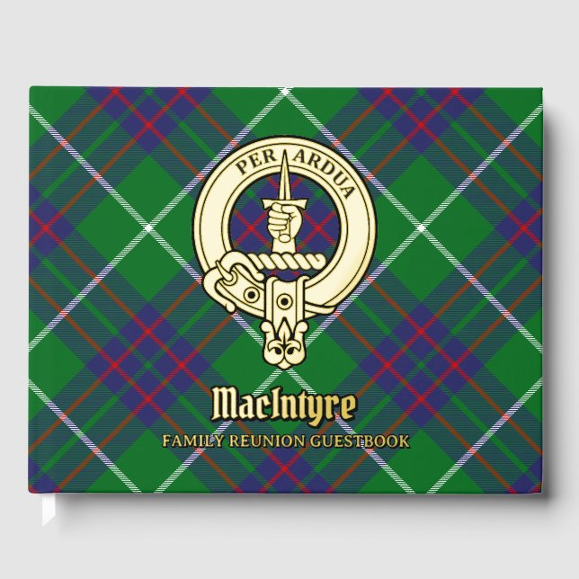 Libro De Visitas Reunión de la familia MacIntyre (Anverso)