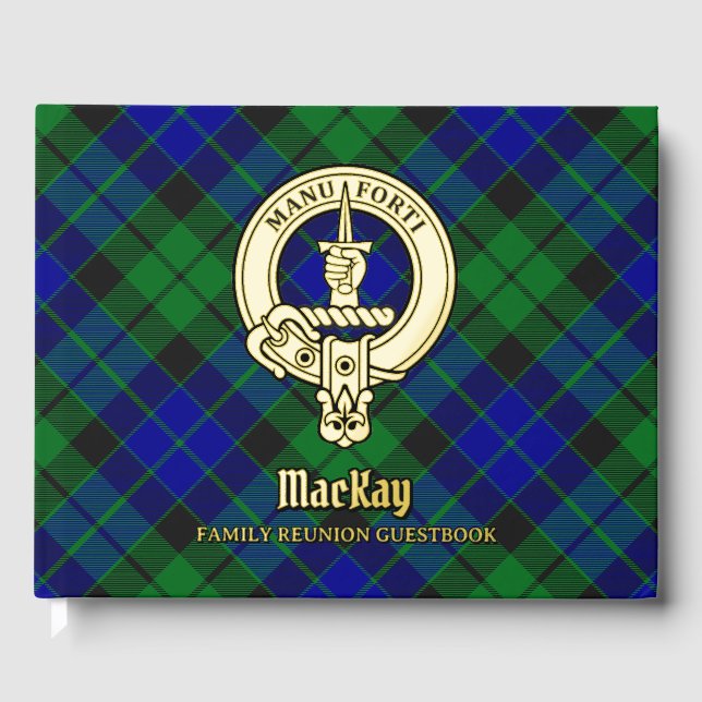 Libro De Visitas Reunión de la familia MacKay (Anverso)