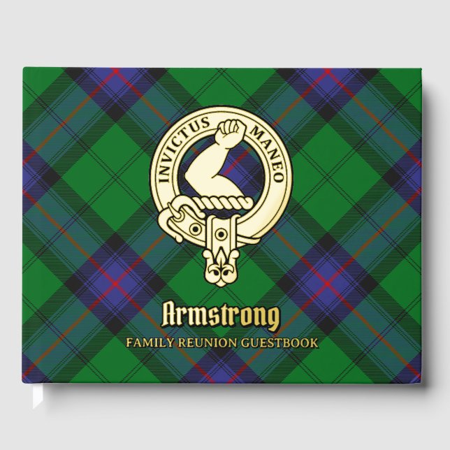 Libro De Visitas Reunión familiar Armstrong (Anverso)