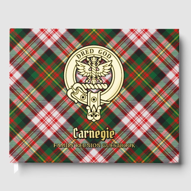 Libro De Visitas Reunión familiar de Carnegie (Anverso)