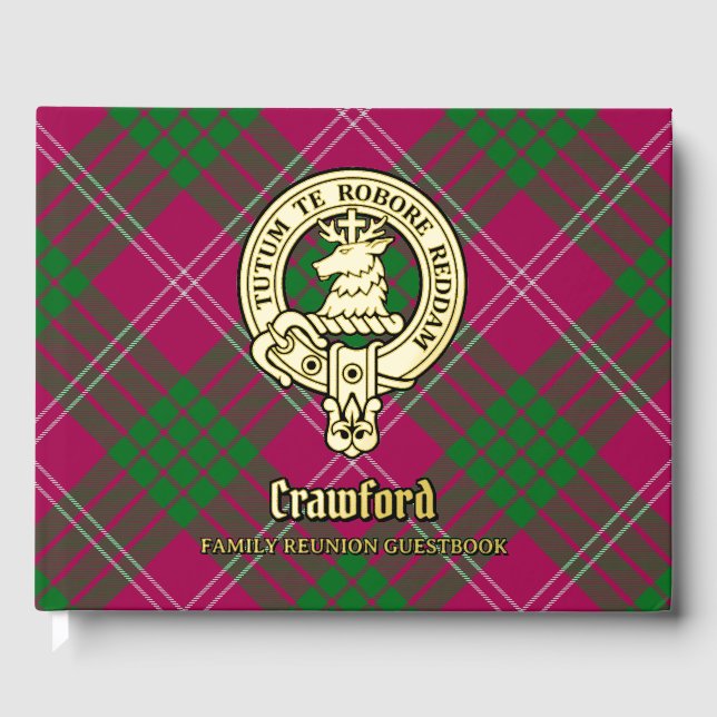 Libro De Visitas Reunión familiar de Crawford (Anverso)