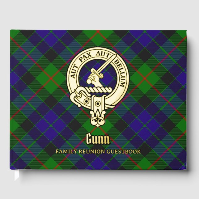 Libro De Visitas Reunión familiar de Gunn (Anverso)