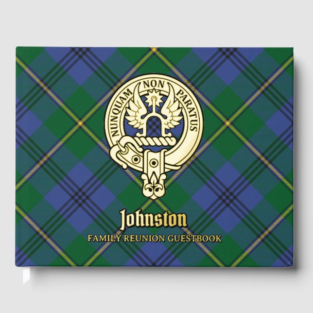 Libro De Visitas Reunión familiar de Johnston (Anverso)