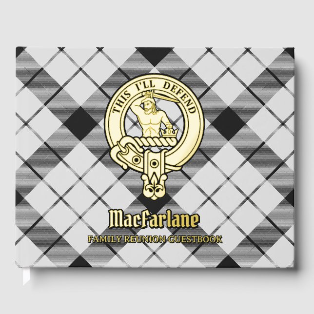 Libro De Visitas Reunión familiar de MacFarlane (Anverso)