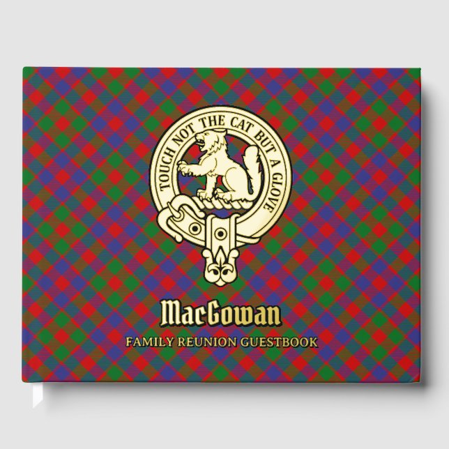 Libro De Visitas Reunión familiar de MacGowan (Anverso)