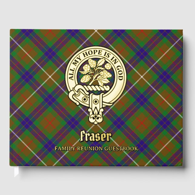 Libro De Visitas Reunión familiar Fraser (Anverso)