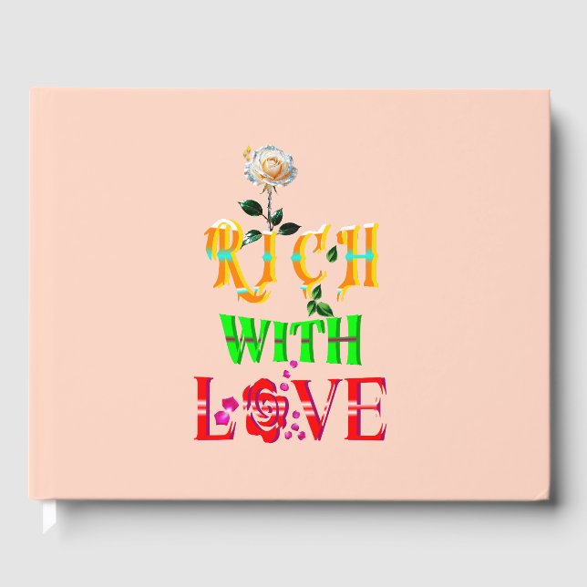 Libro De Visitas Rico con amor (Anverso)