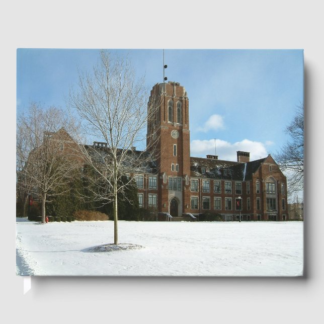 Libro De Visitas Rockwell en invierno en Grove City College (Anverso)