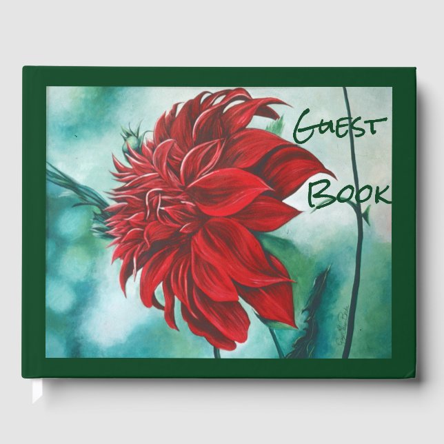 Libro De Visitas Rojo en ira (Anverso)