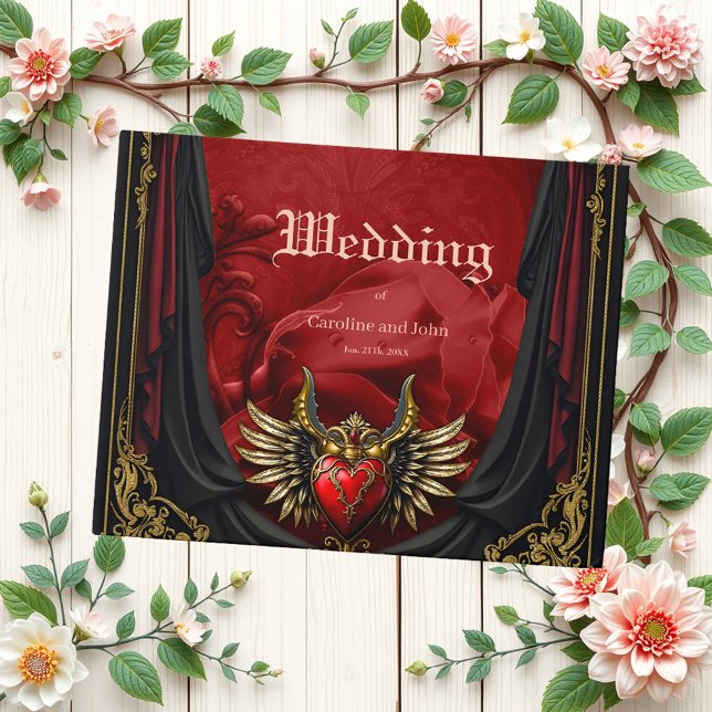 Libro De Visitas Romance gótico, corazón de pasión. (Subido por el creador)