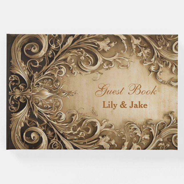 Libro De Visitas Rosa encantador (Anverso)