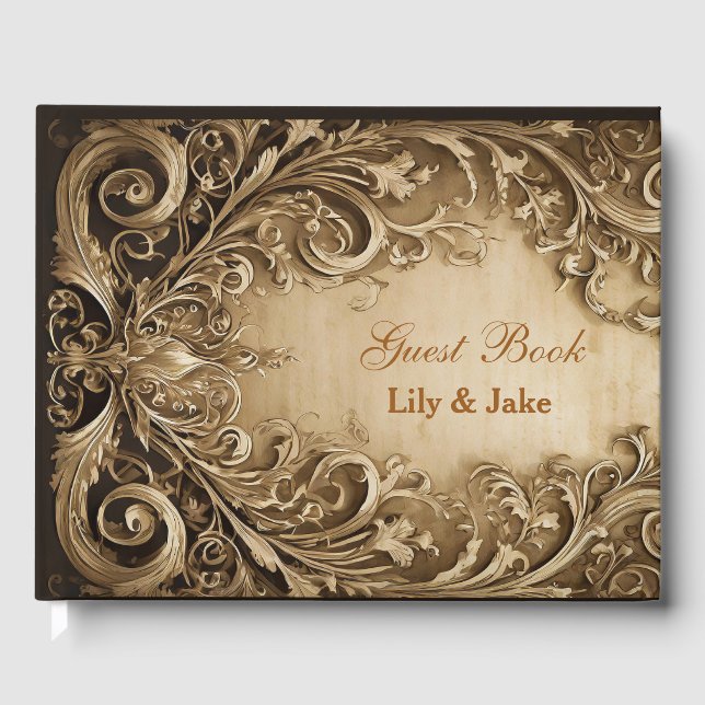 Libro De Visitas Rosa encantador (Anverso)