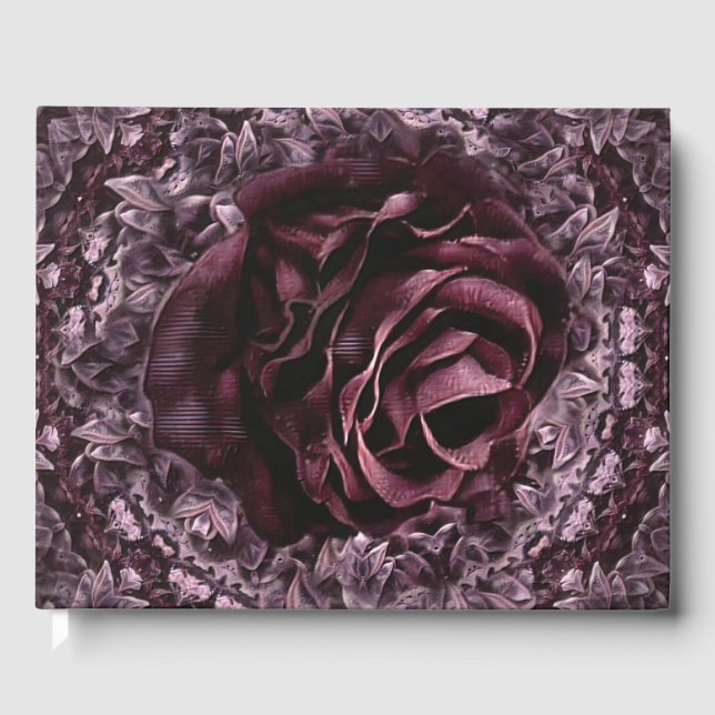 Libro De Visitas Rosa Mandala (Anverso)