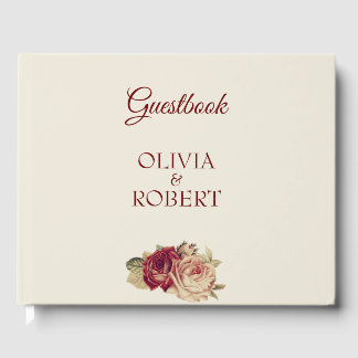 Libro De Visitas Rosas de época