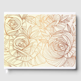 Libro De Visitas Rosas de oro