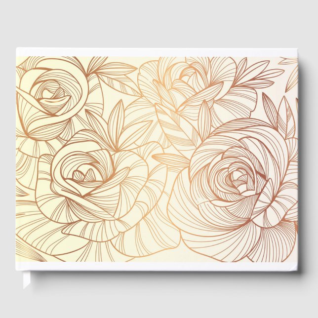 Libro De Visitas Rosas de oro (Anverso)