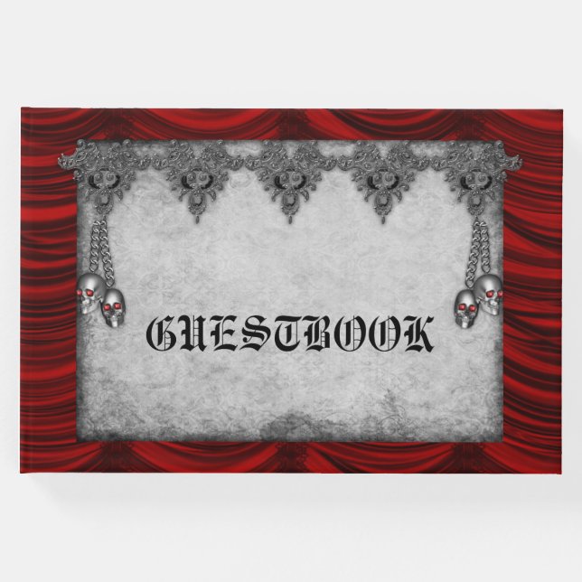 Libro De Visitas Rosas de sangre y (Anverso)