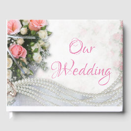 Libro De Visitas Rosas y Perlas