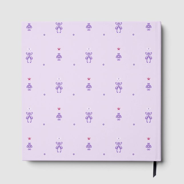 Libro De Visitas Runas de Hada de Lavanda (Reverso )
