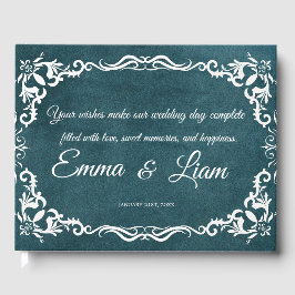 Libro De Visitas Rustic Mexican Wedding Guest Book