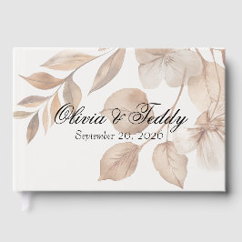 Libro De Visitas Rustic Romance Wedding Guest Book