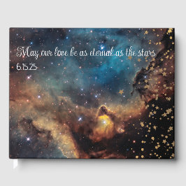 Libro De Visitas Rusty Blue Cloud Nebula