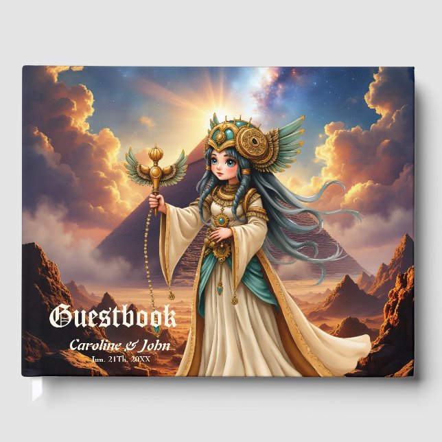Libro De Visitas Sacerdotisa Celestial de la Pirámide Dorada. (Anverso)