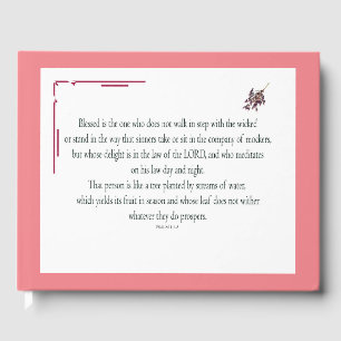 Libro De Visitas Salmo 1:1-3, Bendito es el que,