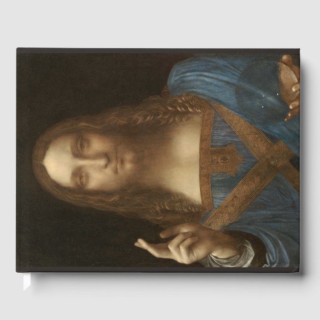 Libro De Visitas Salvator Mundi (Salvador del Mundo) (da Vinci) (Anverso)