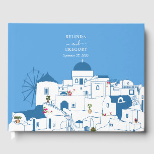 Libro De Visitas Santorini Destination Greek Island Boda