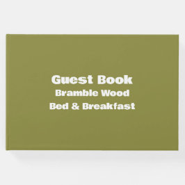 Libro De Visitas Sencilla Casa de Vacaciones Profesional