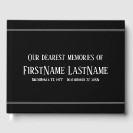 Libro De Visitas Sencillo Y Sencillo