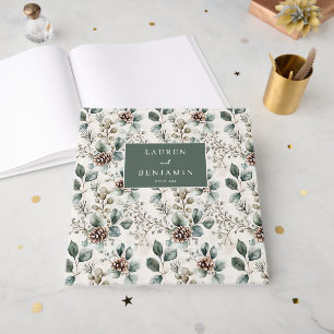 Libro De Visitas Serena Floral Botánica Terrosa