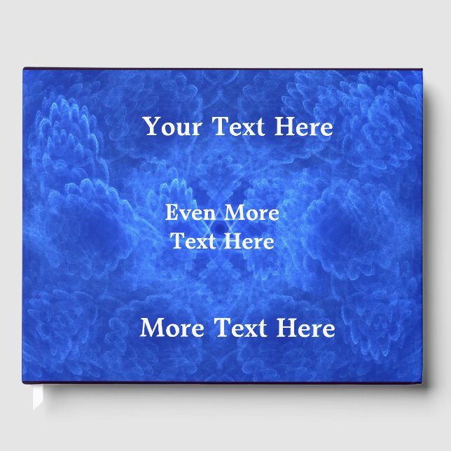 Libro De Visitas Serenidad fractal (Anverso)