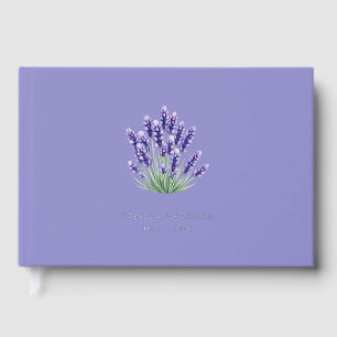 Libro De Visitas Sereno Ramillete Botánico de Lavanda