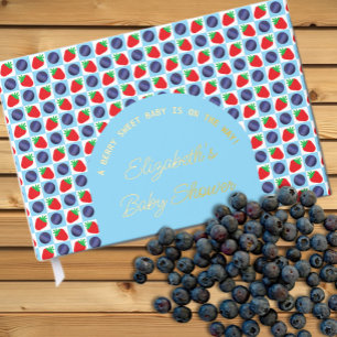 Libro De Visitas Servilletas de papel para baby shower Berry Sweet